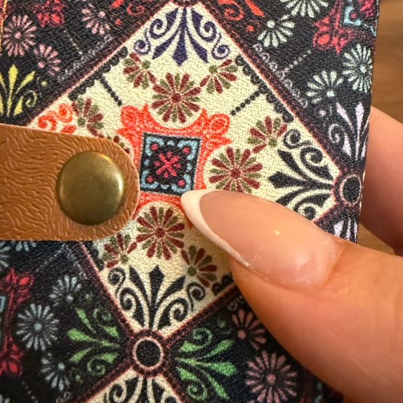 Colorful Patterned Wallet - Picture 2 of 4